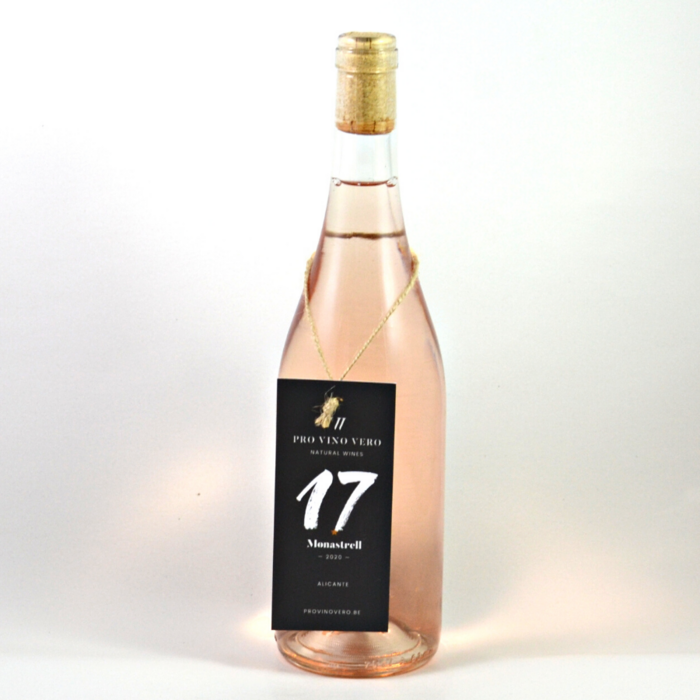 Rosé wijn label 17 (D50.20.10.10)